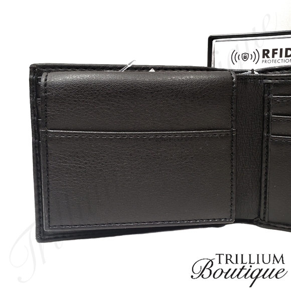 GUESS RFID Protection Black Wallet & Valet NWT - Picture 4 of 9